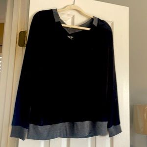 Very soft plush DKNY long sleeved shirt